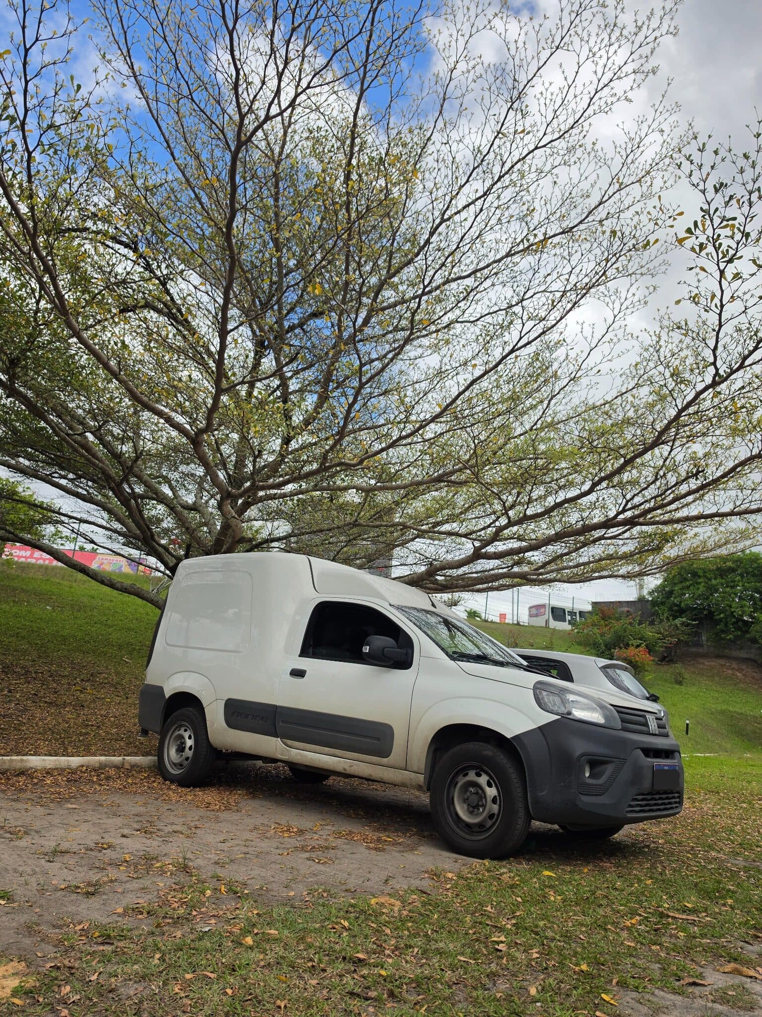 Fiorino utilizada em operações de coleta e entrega da Dedicado Bahia